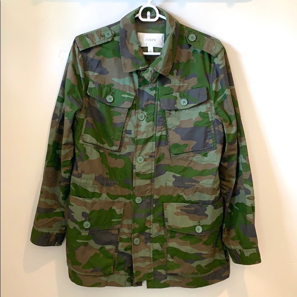 J.Crew camo field jacket